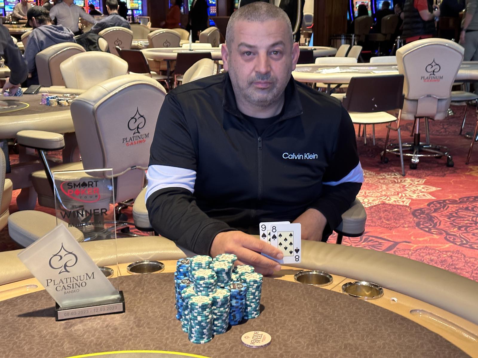 Красимир Кръжин спечели главното събитие на Smart Poker Tour Winter Special и €12,300 (ОБЗОР)