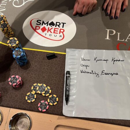 Красимир Кръжин е чип лидер след ден 1А на Smart Poker Tour Bansko