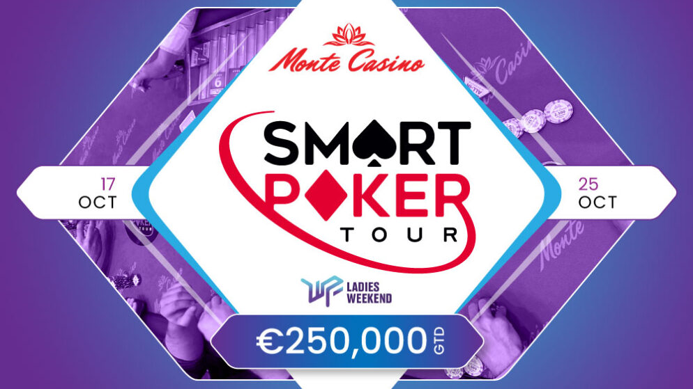 €250,000 GTD Smart Poker Tour #25 през октомври в София