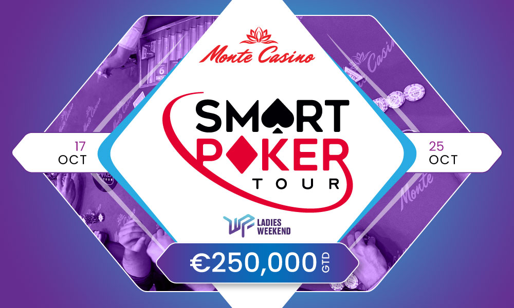 €250,000 GTD Smart Poker Tour #25 през октомври в София