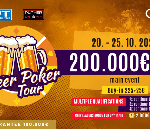 €200,000 GTD Beer Poker Tour в Card Casino Bratislava през октомври