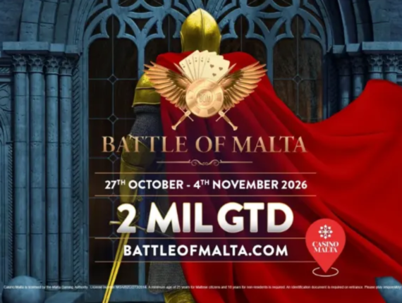 Battle of Malta се завръща с рекордните €1,500,000 гарантирани