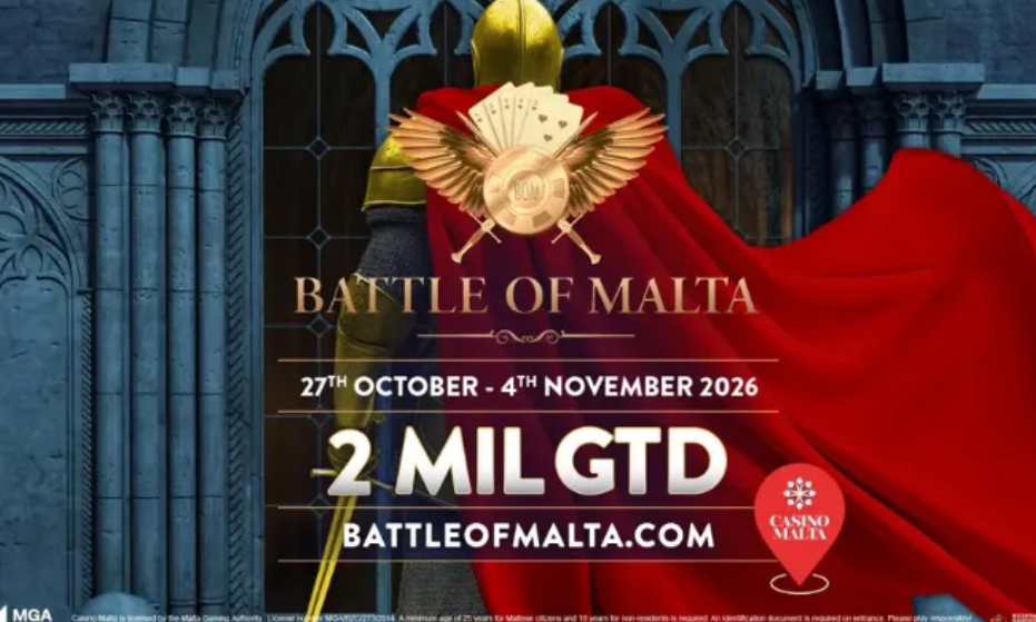 Battle of Malta се завръща с рекордните €1,500,000 гарантирани